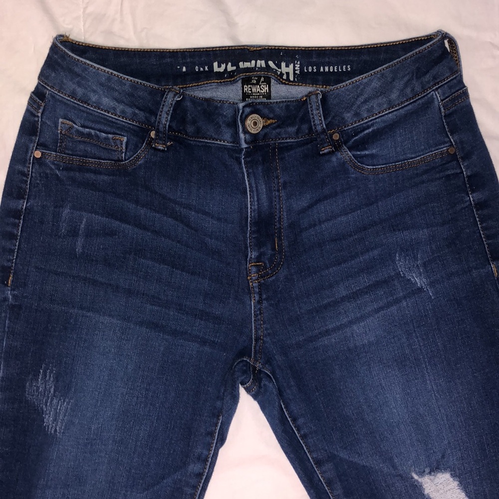Rewash Women’s Ripped Skinny Jeans Size 9 👖✨